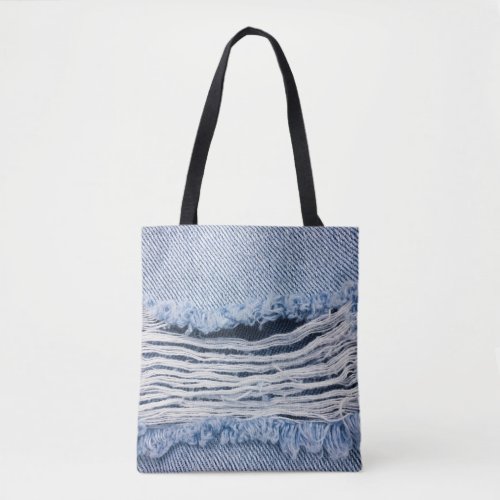 Texture of natural linen fabric  tote bag