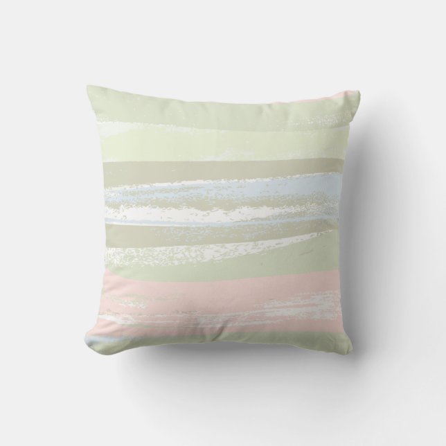 texture painted grunge throw pillow (Front)