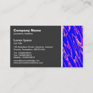 Texture Tone - Cosmic Marble Abstract Business Card