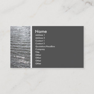 Texture Tone (Sea) - Customized Business Card