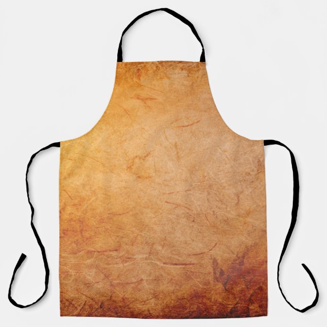 Texture vintage aged paper light apron (Front)
