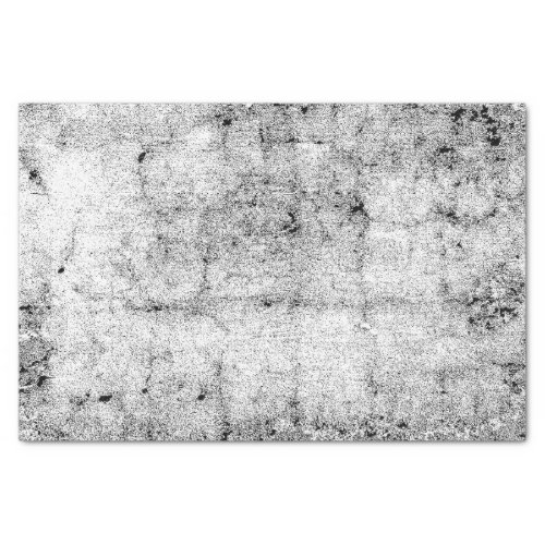 Texture Vintage Distressed White Black Decoupage Tissue Paper