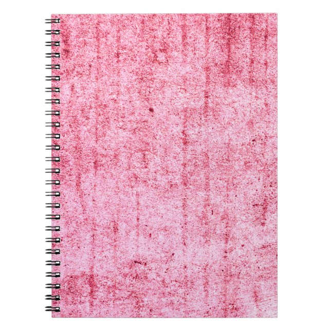 Texture, wall, concrete background. Wall fragment  Notebook (Front)