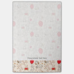 Texture With Teddy Bears Post-it Notes