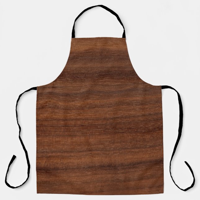Texture wood grain structure apron (Front)