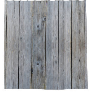 Texture wood grain structure shower curtain