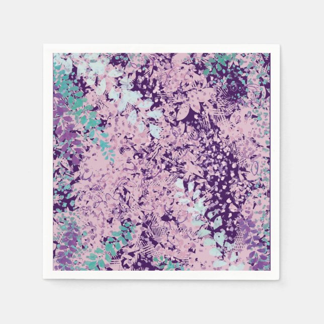 textured abstract  napkins (Front)