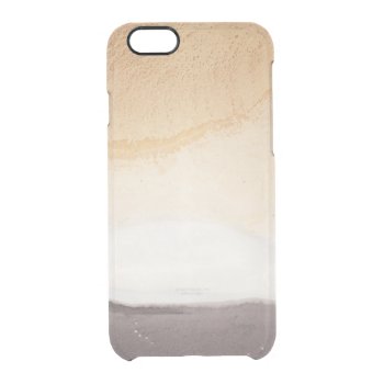 Textured Background 2 Clear Iphone 6/6s Case by watercoloring at Zazzle