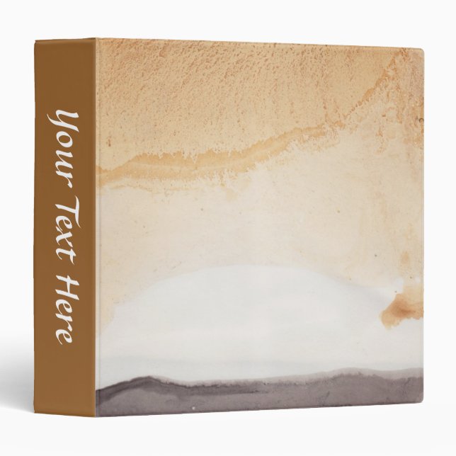 Textured background binder (Front/Spine)