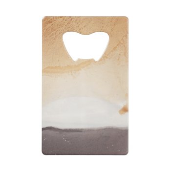 Textured Background Credit Card Bottle Opener by watercoloring at Zazzle