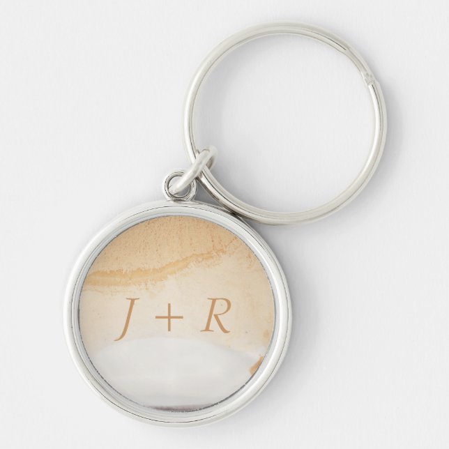 Textured background keychain (Front)
