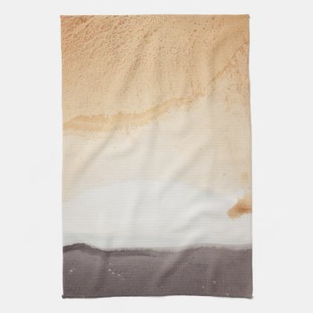 Textured Background Kitchen Towel by watercoloring at Zazzle