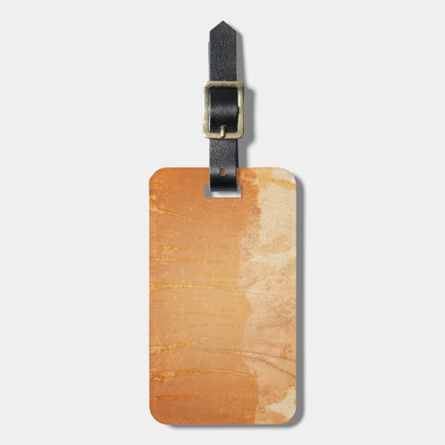 Textured background luggage tag (Front Vertical)