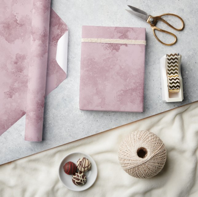 Textured Background Pink Wrapping Paper Roll (Crafts)