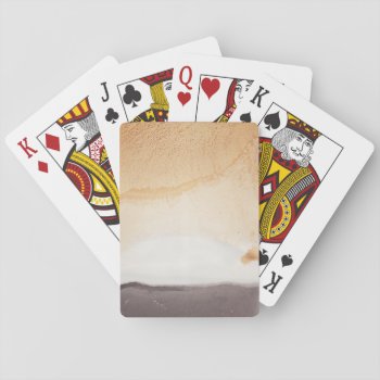 Textured Background Playing Cards by watercoloring at Zazzle