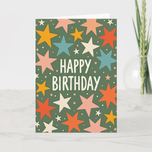 Textured Birthday Card (Front)