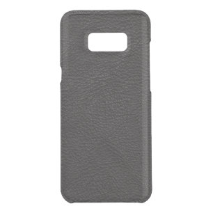 Textured Black Leather Uncommon Samsung Galaxy S8+ Case