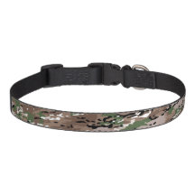 Textured Blended Army Camo Dog