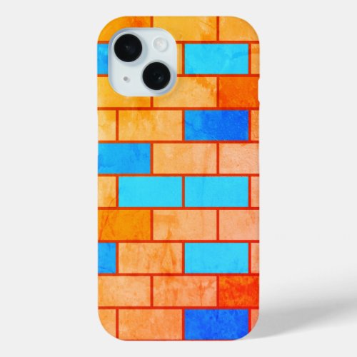 Textured Bricks iPhone Case