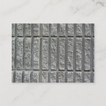 Textured Concrete Business Card by TerryBainPhoto at Zazzle