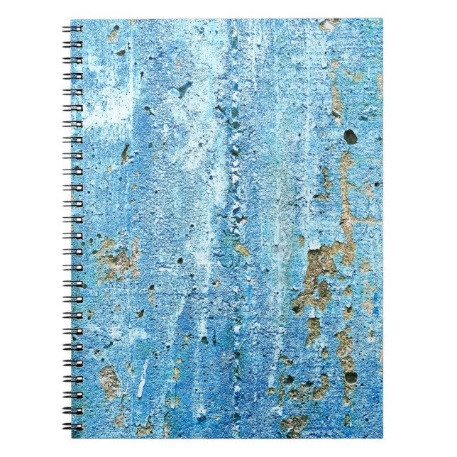 Textured concrete wall, rust stains. notebook (Front)