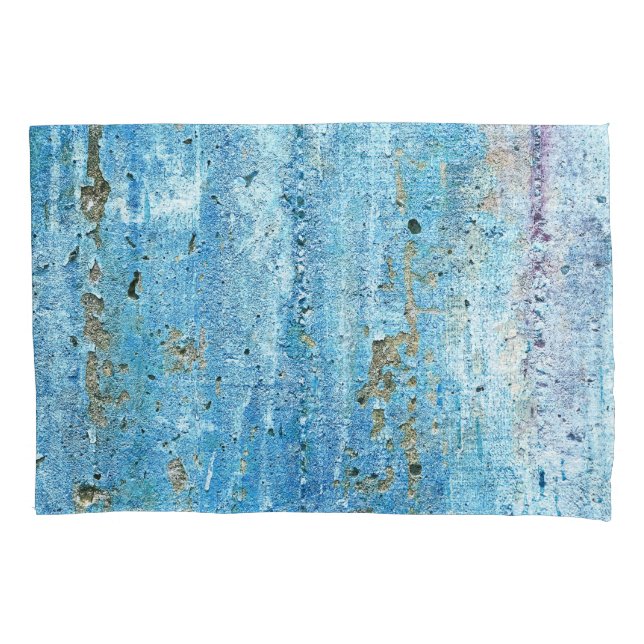 Textured concrete wall, rust stains. pillow case (Front)