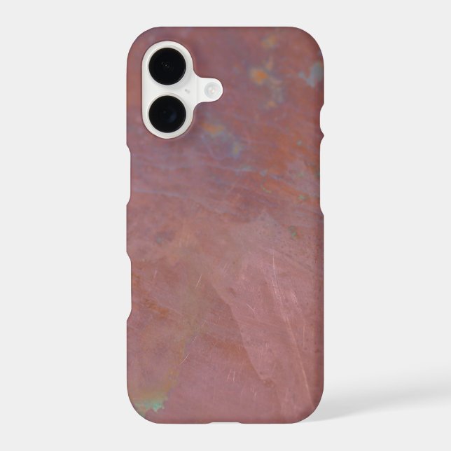 Textured copper iphone case (Back)