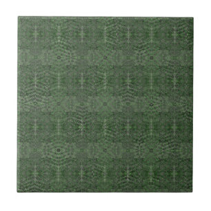 Textured dark gray-green. ceramic tile