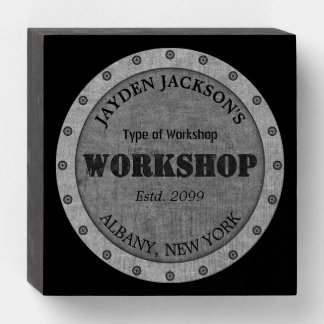 Textured Effect Shop Workshop Shed Sign