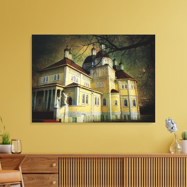 Textured Era Canvas Print (Insitu(LivingRoom))