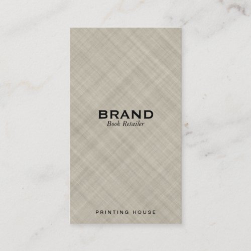 Textured Fabric Business Card