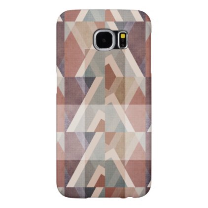 Textured Geometric Abstract Samsung Galaxy S6 Case