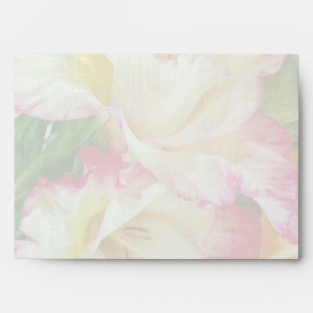 Textured Gladiola Envelope (Front)