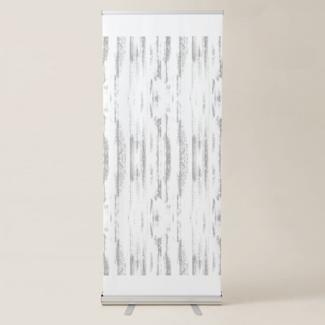 Textured Gray Banner | Modern Minimalist Display (Front)