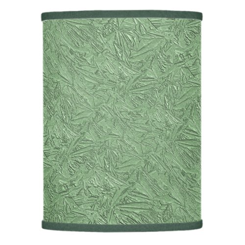 Textured Green Foil Design Lamp Shade