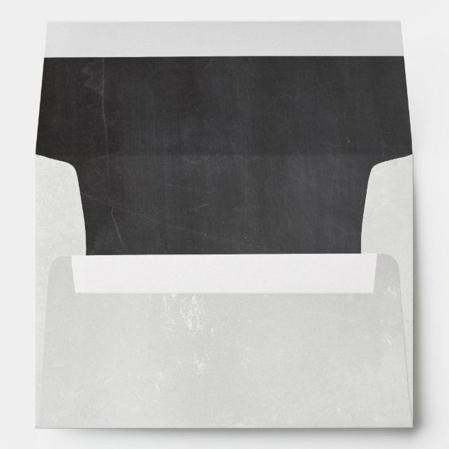 Textured Grunge Envelope (Back (Bottom))