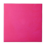Textured Hot Pink Ceramic Tile<br><div class="desc">Create the perfect gift in a custom textured color scheme. Customize with Images,  Artwork,  and/or Text. (Tip: Try combining both Images and Text for truly personalized results.)</div>