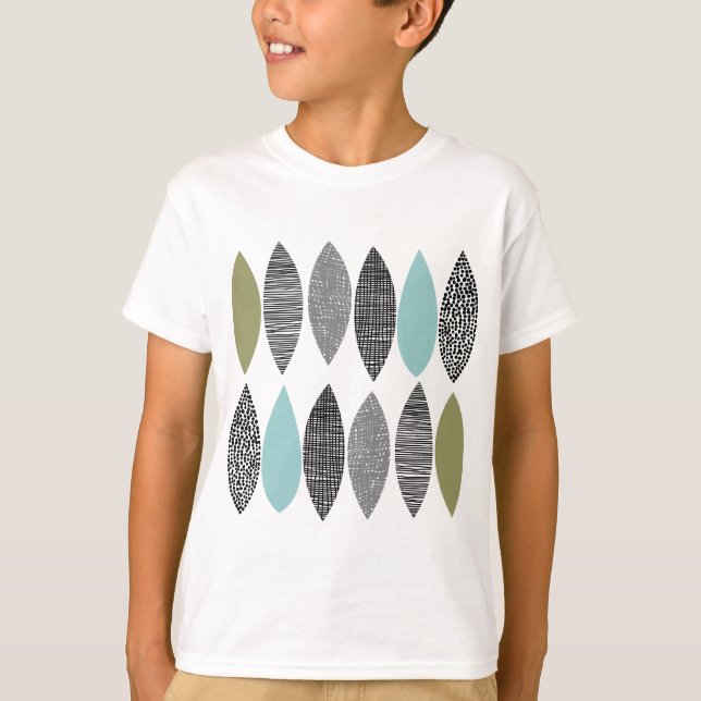 Textured Leaves 01 T-Shirt (Front)