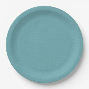 Textured light blue. paper plates