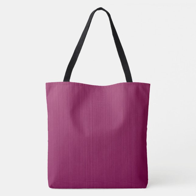 Textured Maroon Elegance Tote Bag (Back)