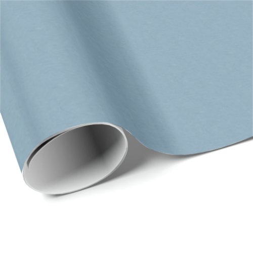 Textured Medium Blue Wrapping Paper