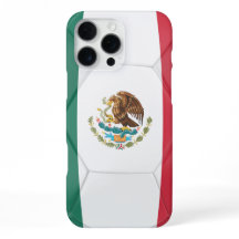 Textured Mexico Flag Soccer Ball Graphic