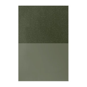 Textured Moss Green Acrylic Panel (Noise Top) Print