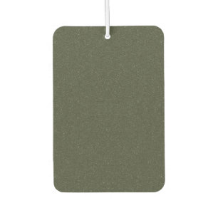 Textured Moss Green Air Freshener – Customizable