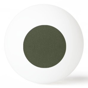 Textured Moss Green Custom Ping Pong Ball