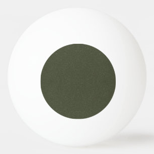 Textured Moss Green Custom Ping Pong Ball