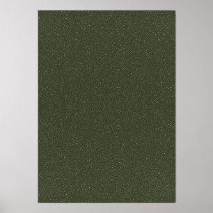 Textured Moss Green Custom Poster Print Holder