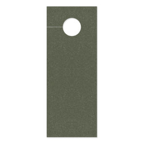 Textured Moss Green Door Hanger – Customizable