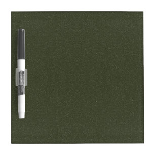 Textured Moss Green Dry Erase Board – Customizable