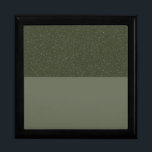 Textured Moss Green Keepsake Box – Customizable<br><div class="desc">This premium wooden keepsake box features a visually striking top-half design: the upper lid displays a rich moss green noise texture, while the bottom half offers a smooth moss green finish. This layout makes the box versatile for both formal and rustic themes. It's a subtle but powerful design choice that...</div>